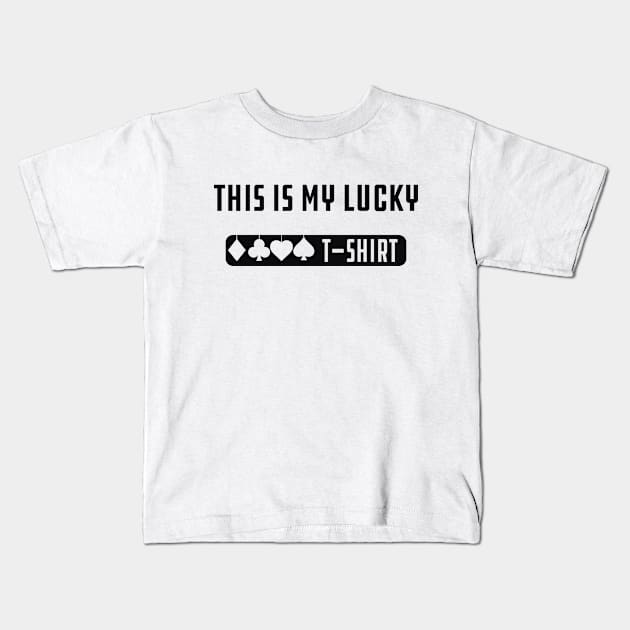 Lucky T-shirt - This my lucky T-shirt Kids T-Shirt by KC Happy Shop